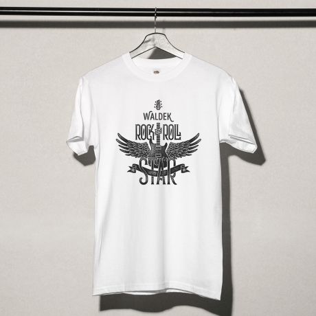 Koszulka dla gitarzysty ROCK AND ROLL - M