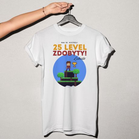 Koszulka dla gracza LEVEL UP - XL