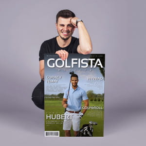 Kartka urodzinowa dua MAGAZYN prezent dla golfisty