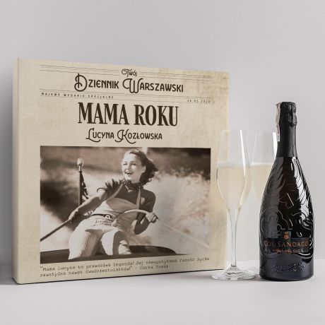 Elegancki Prezent Dla Mamy Prosecco Z Kieliszkami