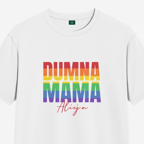 Koszulka damska DUMNA MAMA prezent LGBT - S