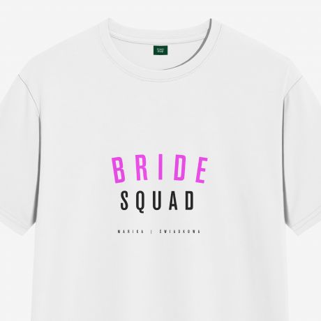 Koszulka na wieczr panieski BRIDE SQUAD - L