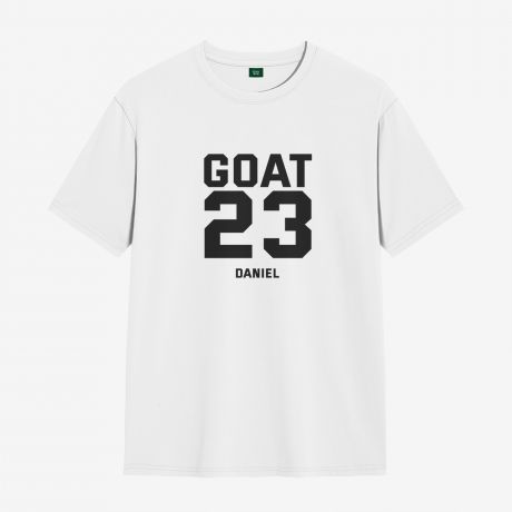 Personalizowana mska koszulka GOAT - L koszulka personalizowana prezent dla mczyzny