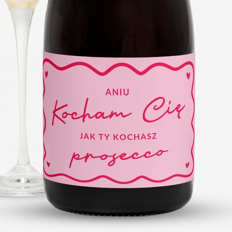 Personalizowane Prosecco PREZENT DLA UKOCHANEJ