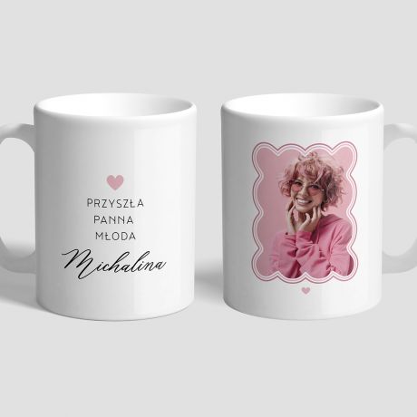 Personalizowany kubek PRZYSZA PANNA MODA prezent na wieczr panieski