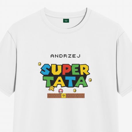 T-shirt na Dzie Ojca SUPER TATA - L