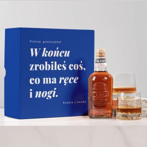 Box z whisky PREZENT NA PPKOWE dla taty prezent dla taty z okazji narodzin dziecka prezent na ppkowe dla ojca