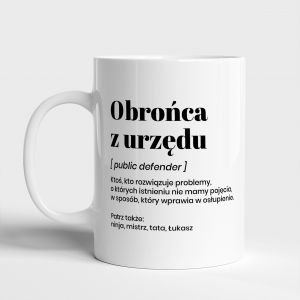 Kubek adwokata DLA OBROCY Z URZDU