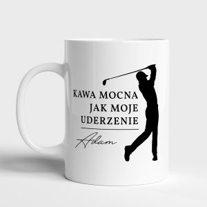 Kubek golfisty MOCNE UDERZENIE