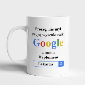 Kubek personalizowany PREZENT DLA MODEGO LEKARZA