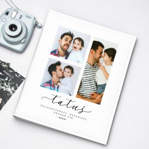 Personalizowany album na zdjcia DLA TATY personalizowany prezent dla taty prezent dla taty