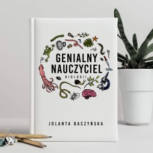 Personalizowany kalendarz na prezent dla nauczyciela biologii GENIALNY NAUCZYCIEL prezent dla biologa