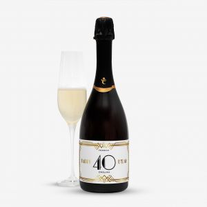 Prosecco woskie PREZENT NA 40 URODZINY prosecco na prezent prezent dla kobiety na 40 prezent dla kobiety