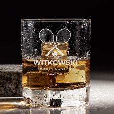 Grawerowana szklanka do whisky MASTER prezent dla tenisisty